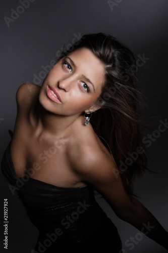 Portrait of a beautiful young sexy woman