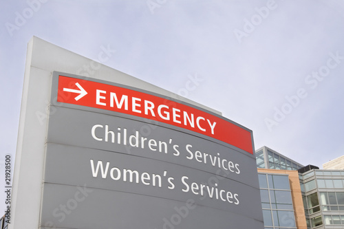 Emergency sign III