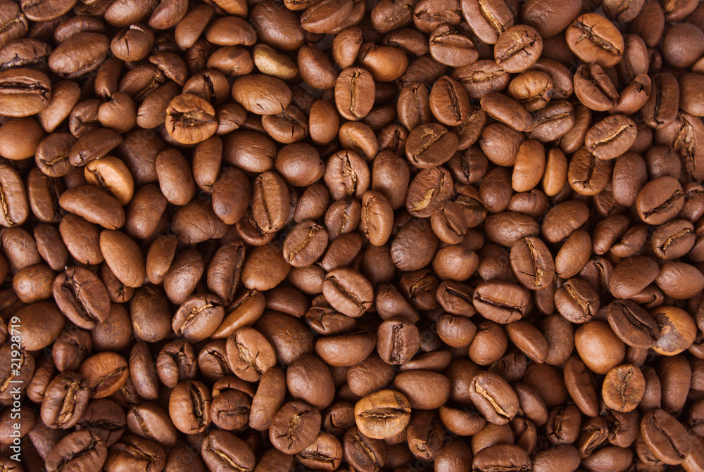 Naklejka premium Coffee beans