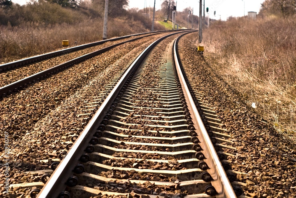 Fototapeta premium railway