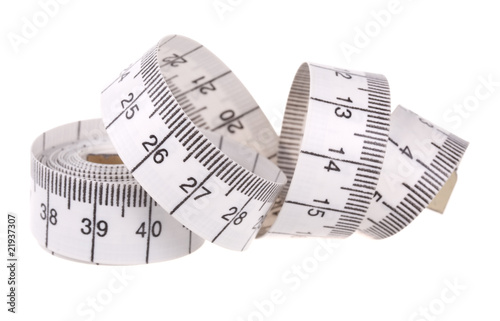 White measuring tape