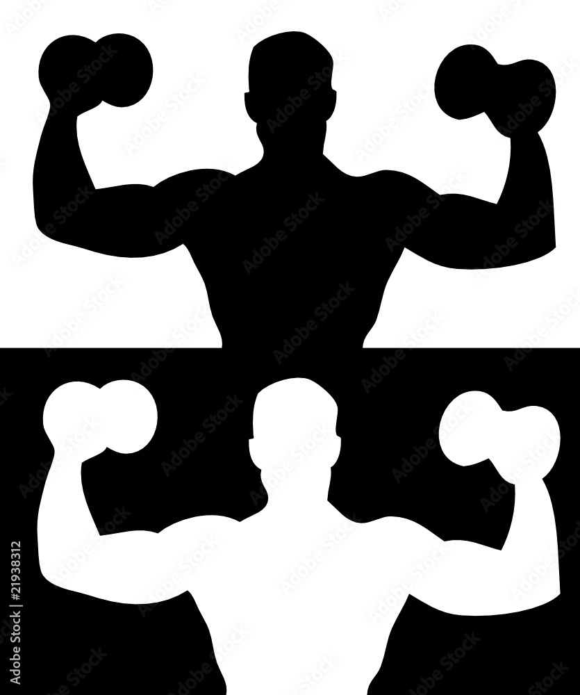 Zwei Bodybuilder