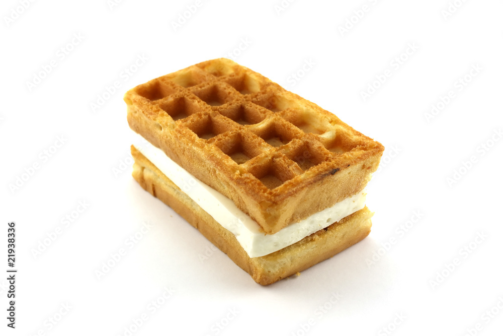 Waffle with filling Waffle with filling