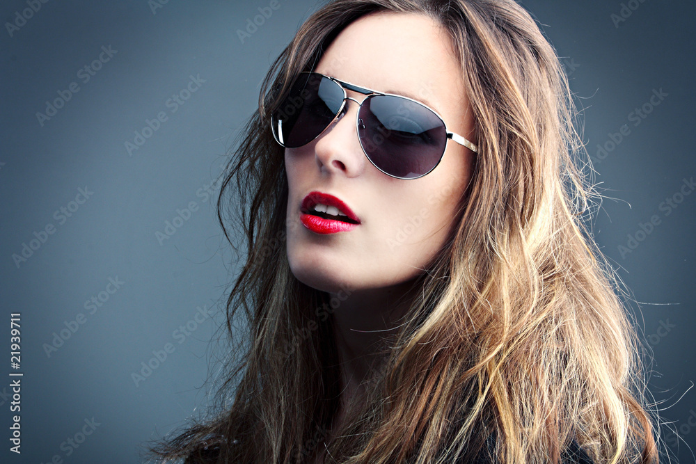 Fototapeta premium Rock'n'roll girl