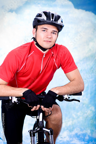cycling man