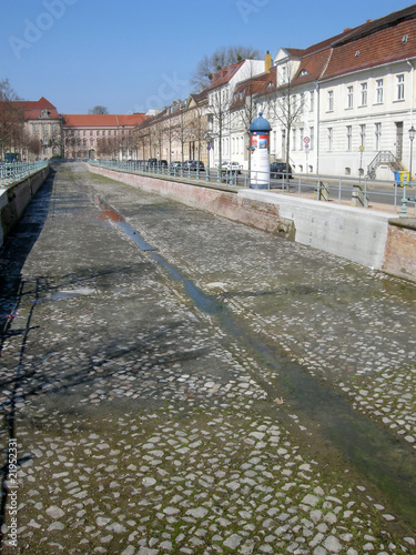 Potsdam, Stadtkanal ohne Wasser