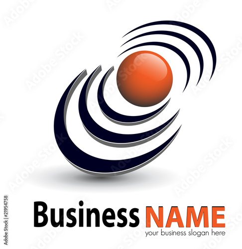 stylish 3d logo