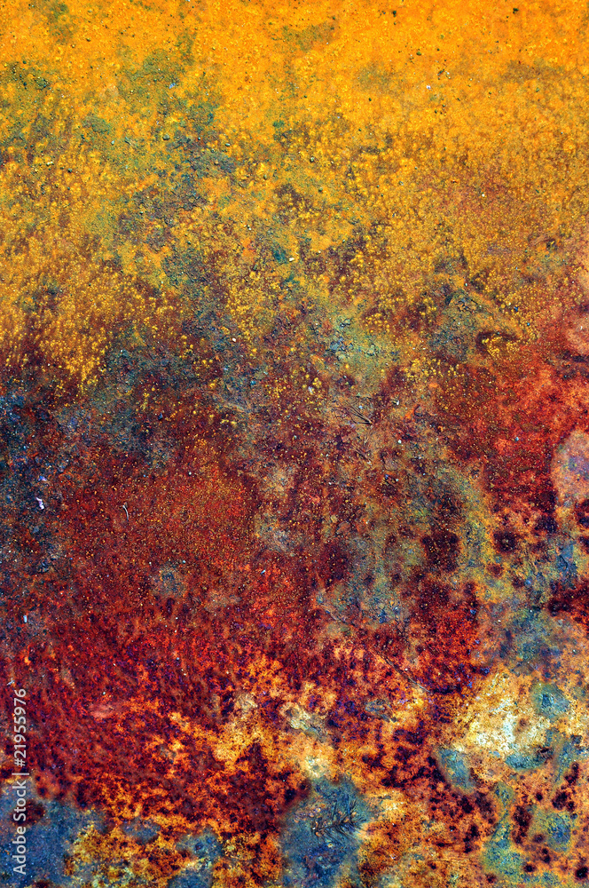 Rusty metal plate Rusty metal plate
