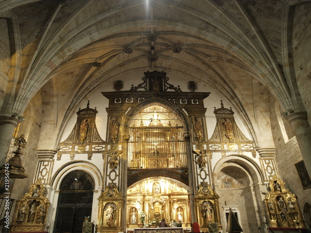 Altar de San Ildefonso en Zamora