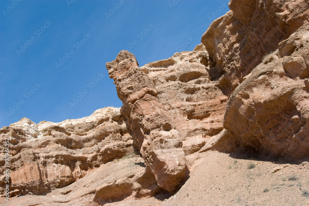 Charyn Canyon. Kazakhstan.