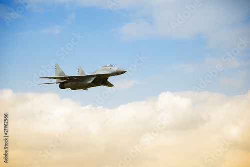 Military airplane MIG