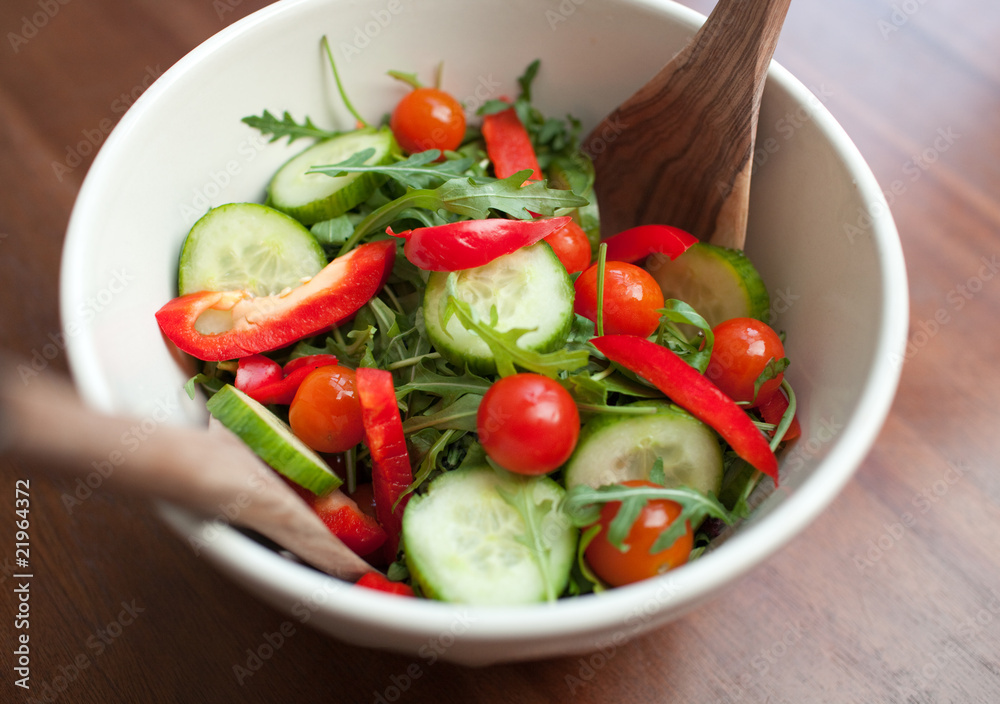 Close-up of a fresh salad Close-up of a fresh salad