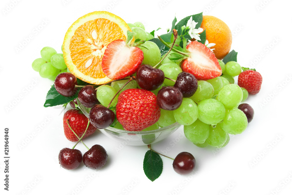 Still-life of fresh fruit Still-life of fresh fruit