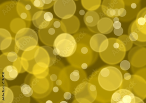 abstract background of gold lights