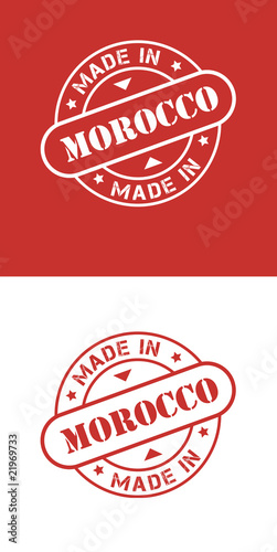 Made in Morocco  - Vecteur