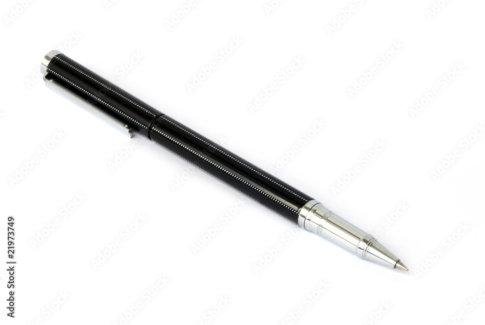 Luxurious ballpoint isolated on white background Luxurious ballpoint isolated on white background