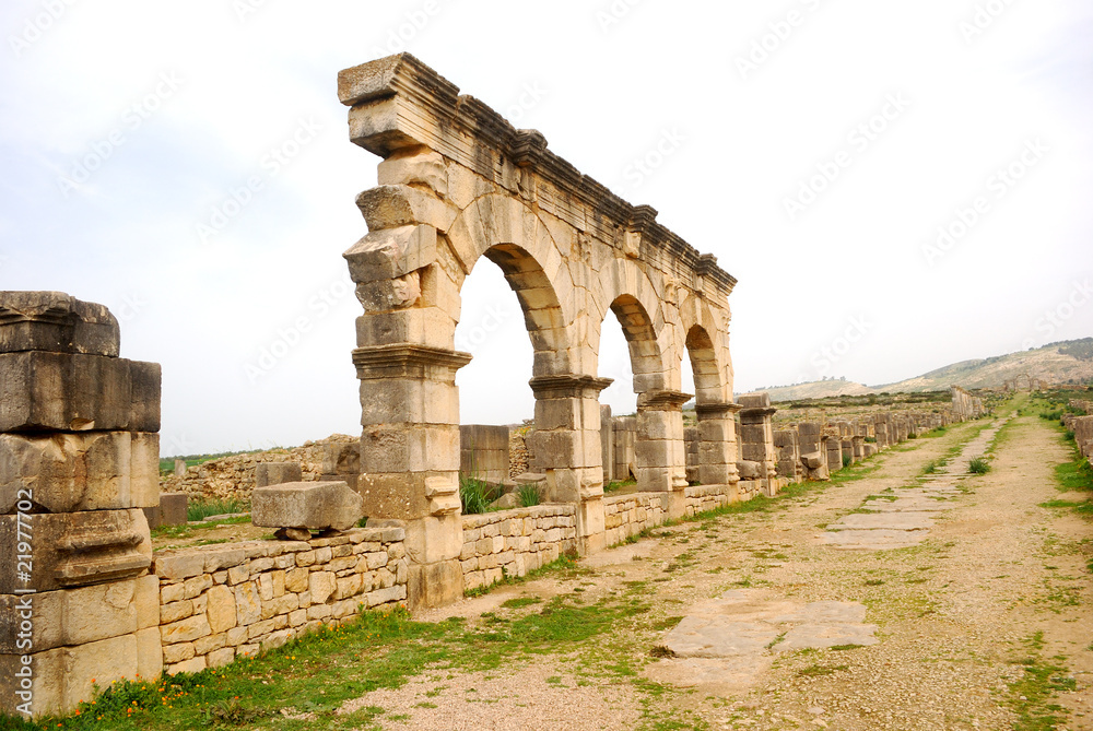 House of Hercules' Workers, Volubilis, Morocco