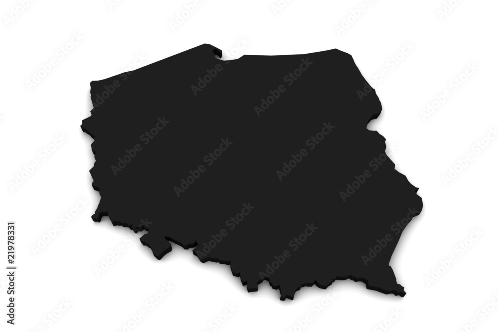 Map of Poland