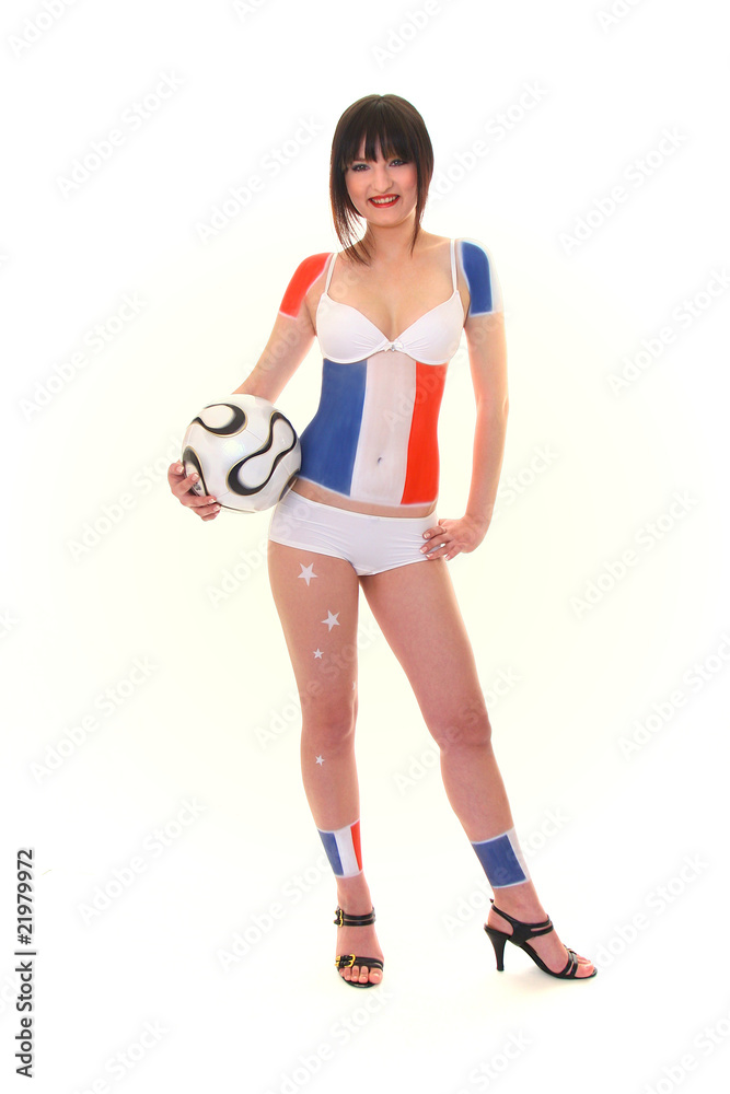 WM-Girl Frankreich