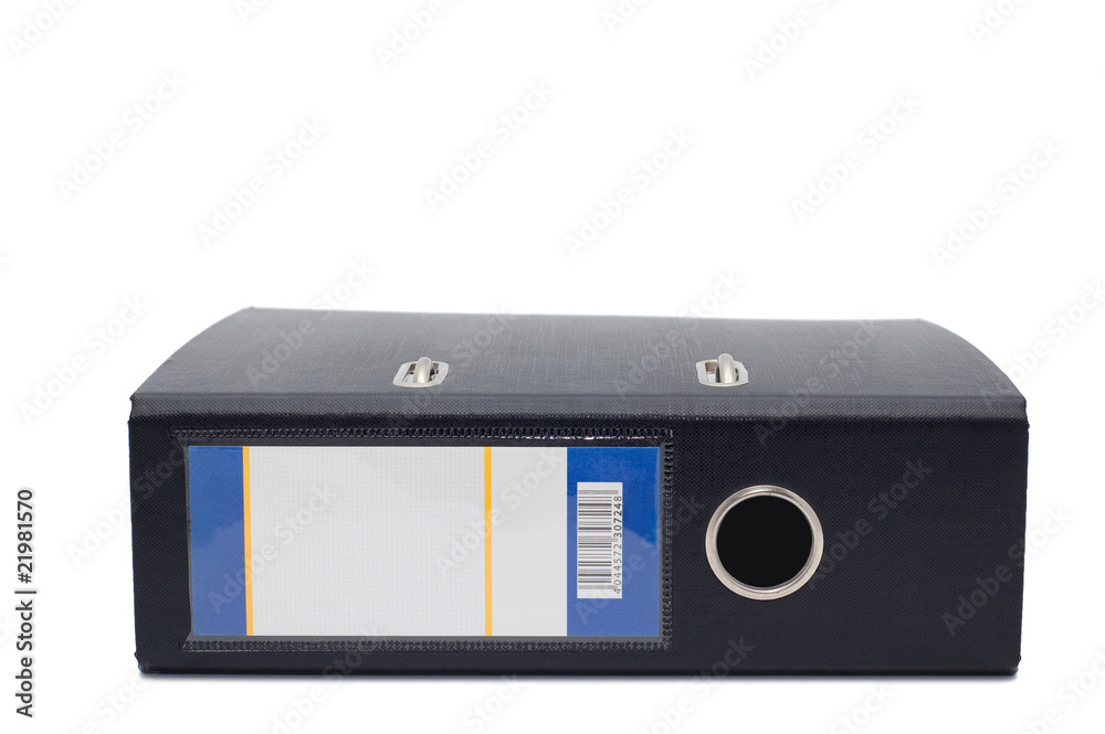 Fototapeta premium Folder for papers isolated on a white background.