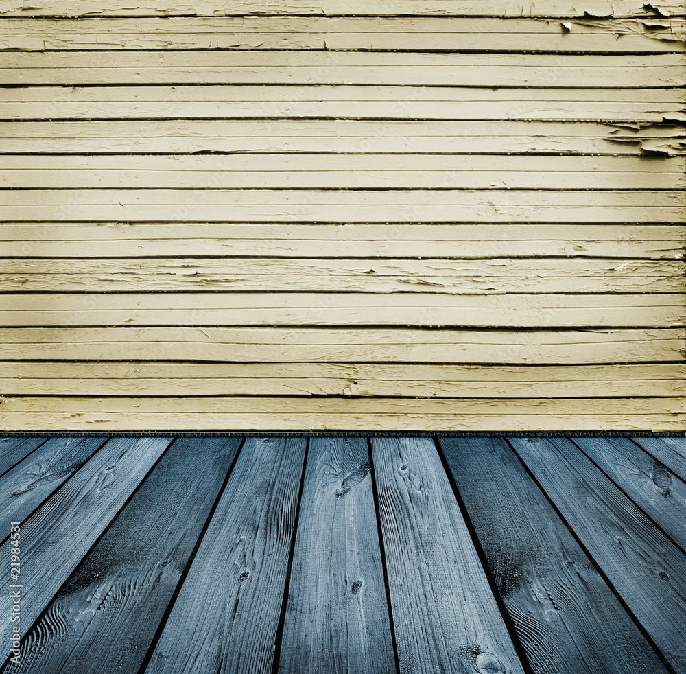 blue and yellow wooden background blue and yellow wooden background