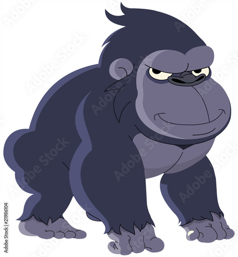 Gorilla cartoon