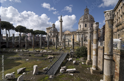 Trajan's Forum and S. Maria di Loreto photo