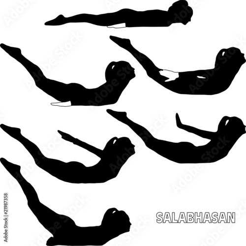 Yoga - salabhasan