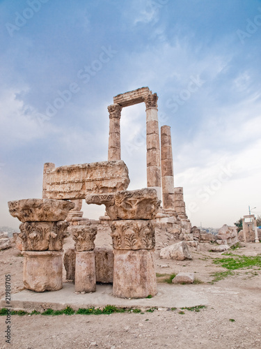 Temple of Hercules in Amman
