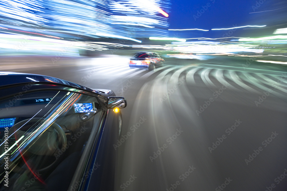 Obraz premium NIGHT SPEED