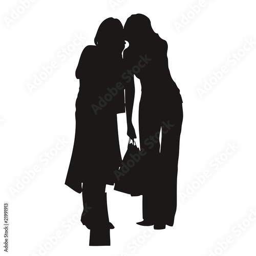 Silhouettes shopping
