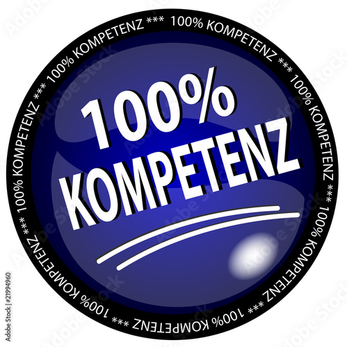 100% Kompetenz Button
