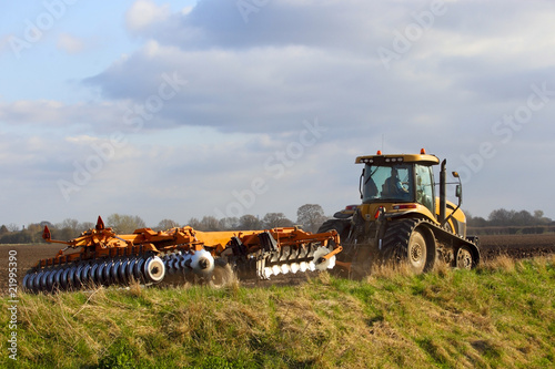 Fotografie disc harrowing