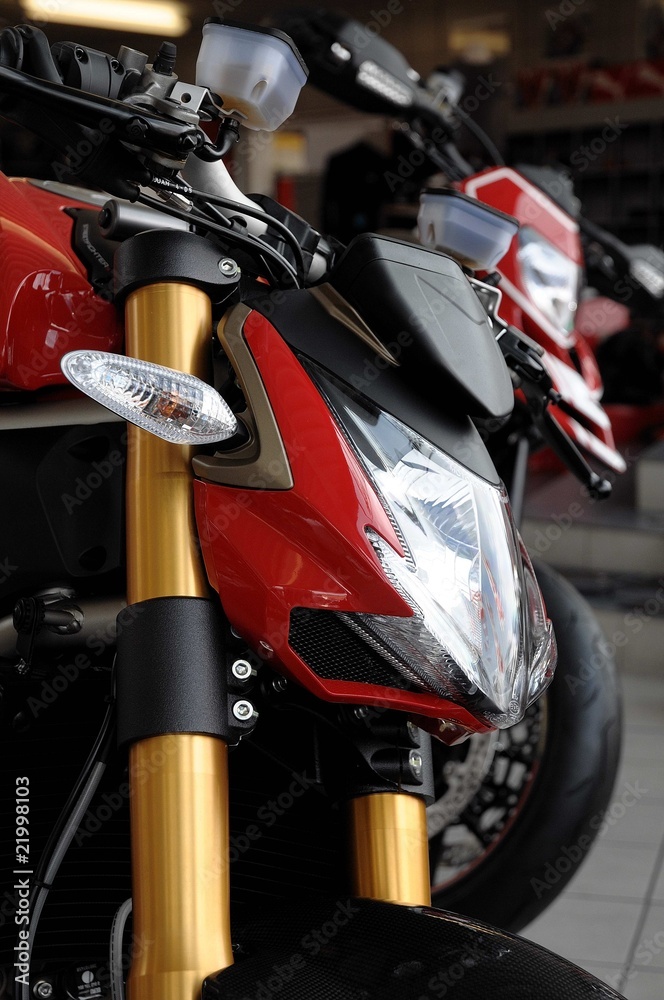 Obraz premium Motorradfronten