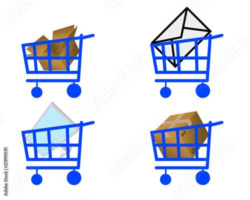 Handcart and commodity