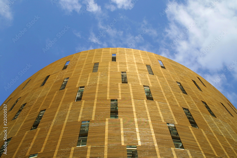 Obraz premium Strange building in Barcelona, Spain