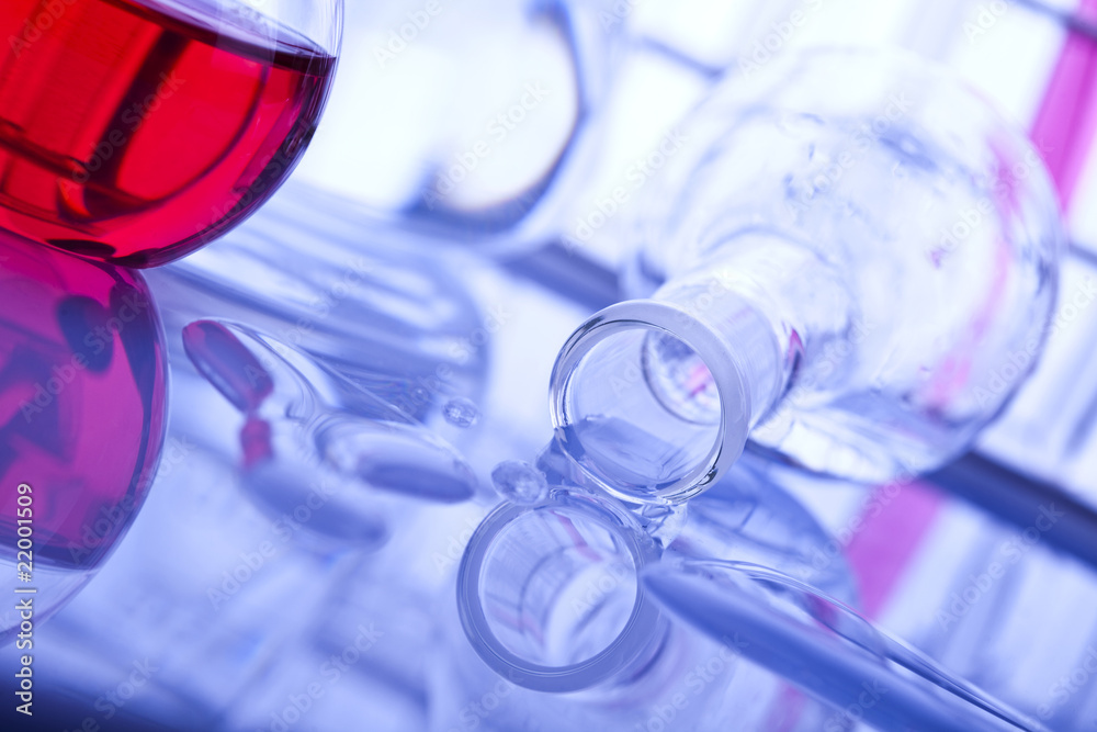 Glass in laboratory Glass in laboratory
