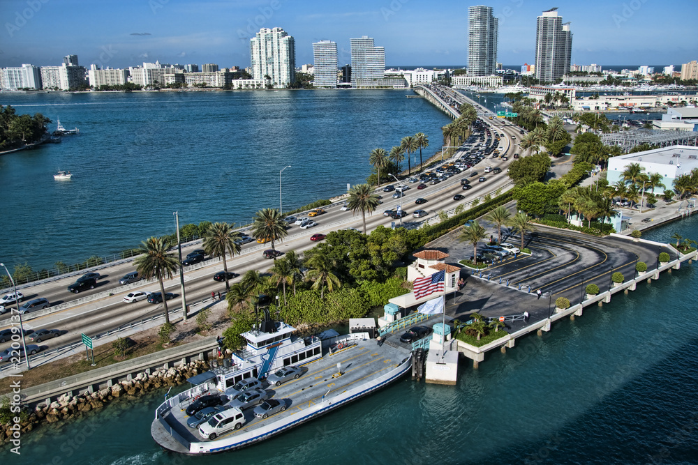 Leaving Miami, Florida