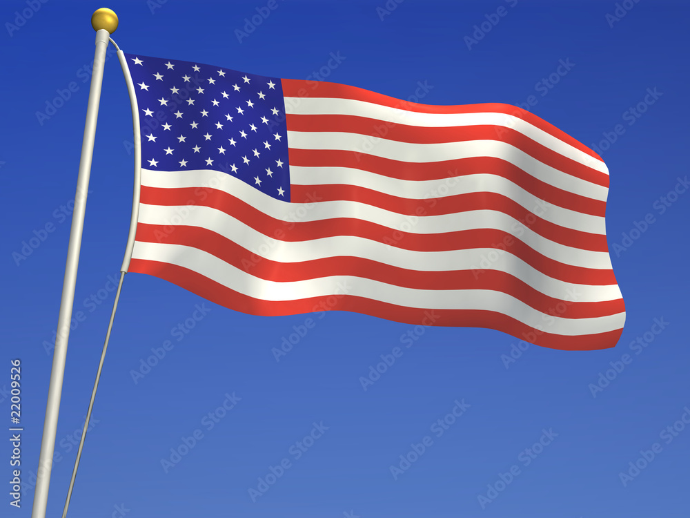 Flagge USA   Stars and Stripes