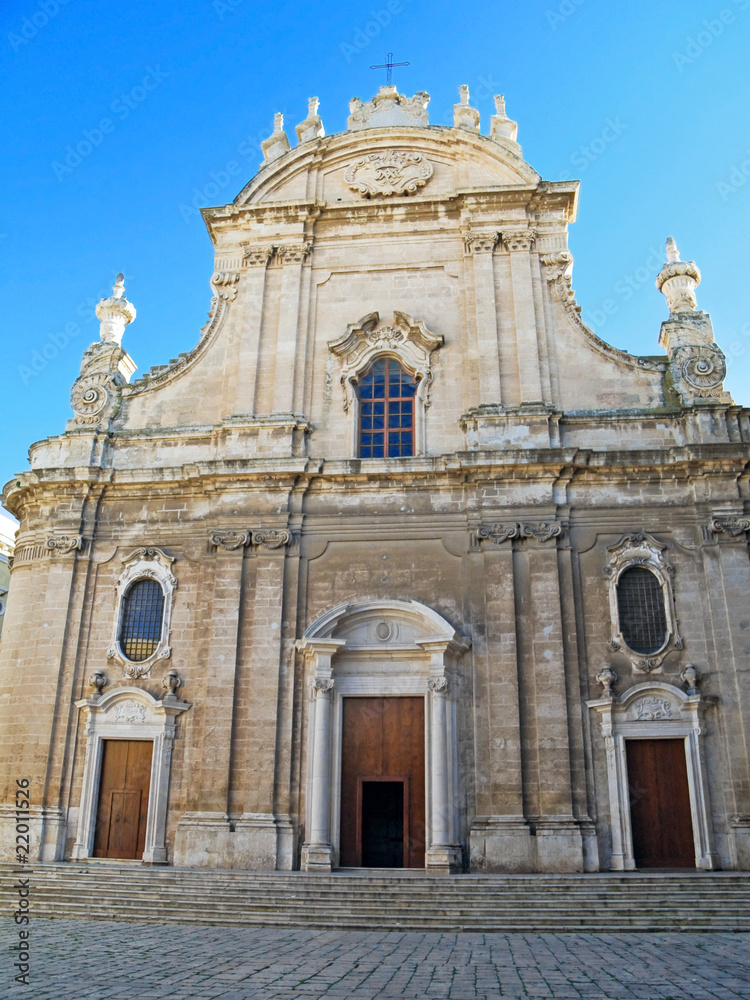 The Cathedral of St. Mary of Madia. Monopoli. Apulia.