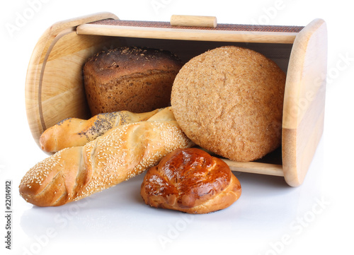 Bread in breadbox