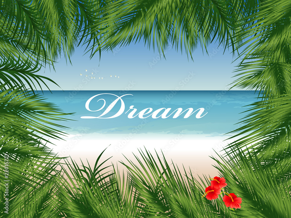 Obraz premium Urlaub