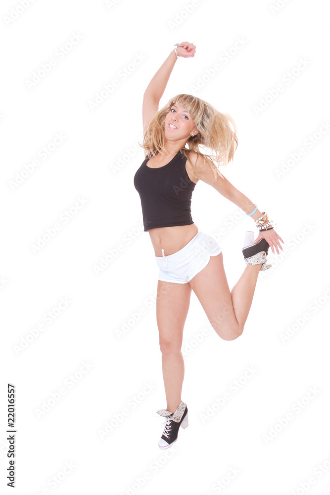 Fitness woman exercising Fitness woman exercising