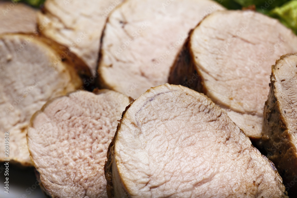 Grilled meat with vegetable Grilled meat with vegetable