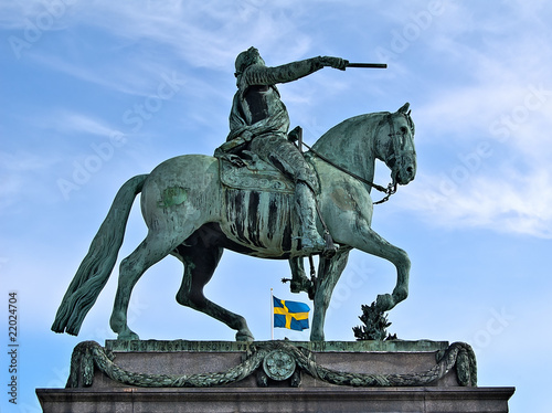 Statue de Gustave-Adolphe de Suède