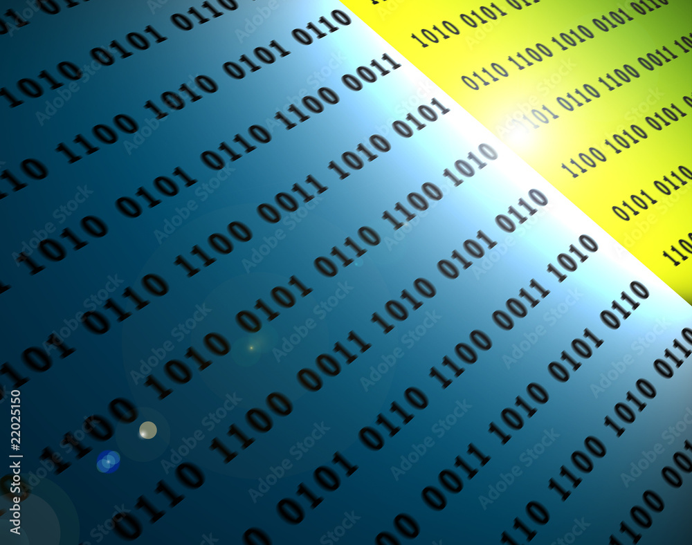 Obraz premium Abstract computer code background