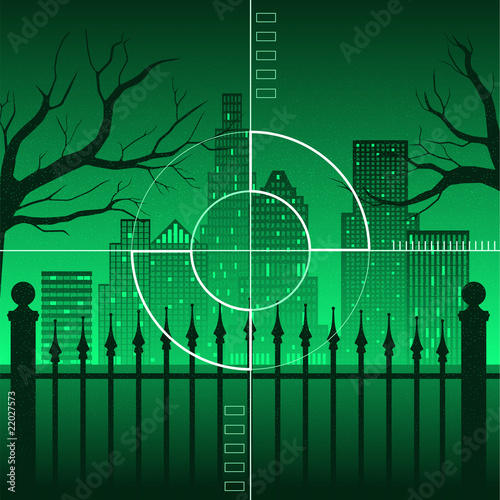 City in crosshairs