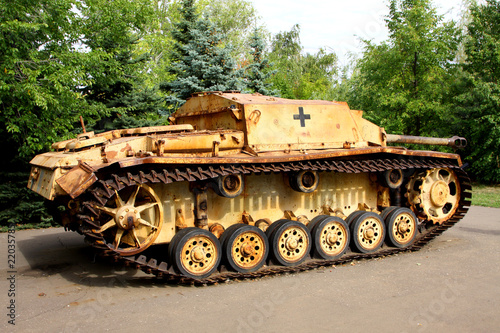 German fascist Tank