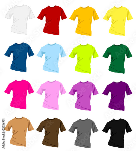 T-shirt templates