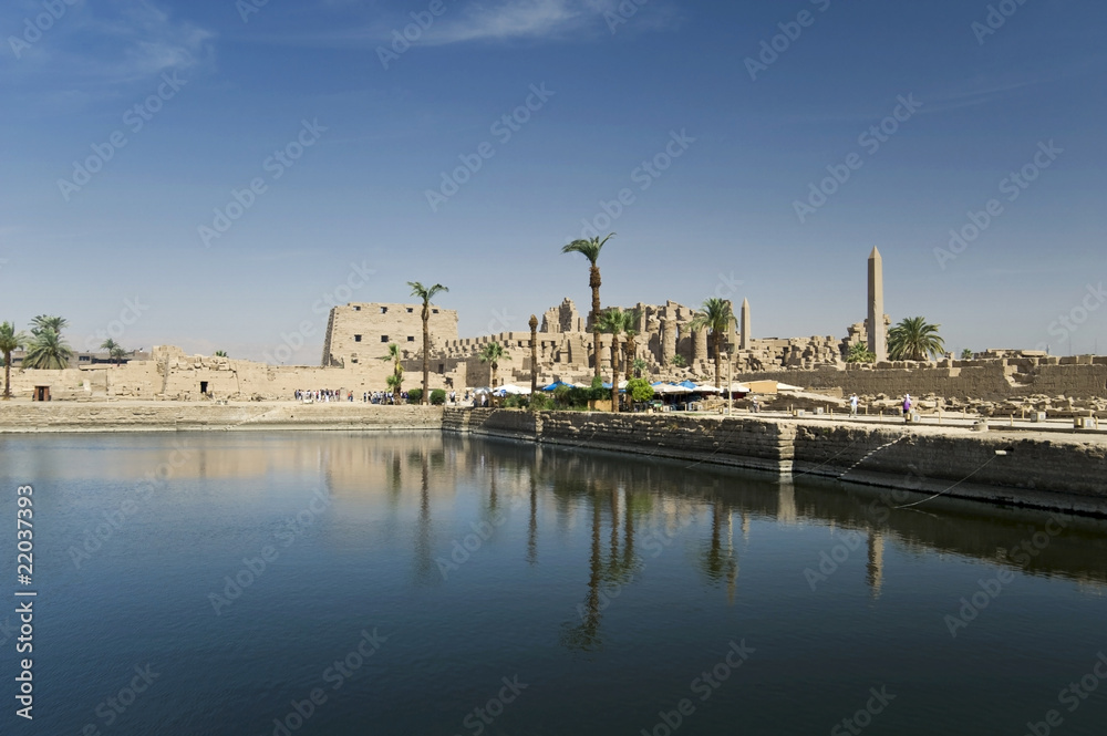 Obraz premium Karnak Tempel